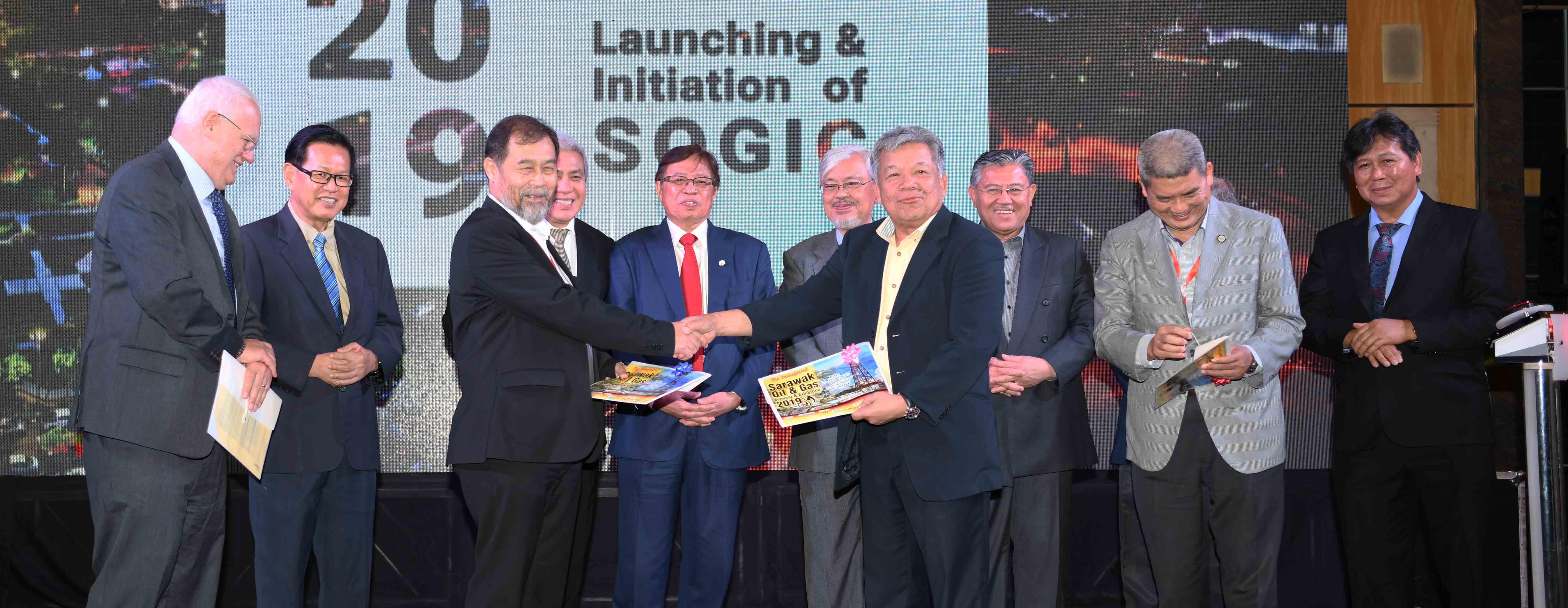 Majlis Penutupan Rasmi Sarawak Oil & Gas Seminar & Exhibition 2019 (SONGSE 2019) yang telah diadakan pada 14 april 2019. Copyright @ Office of the The Chief Minister of Sarawak, CMO